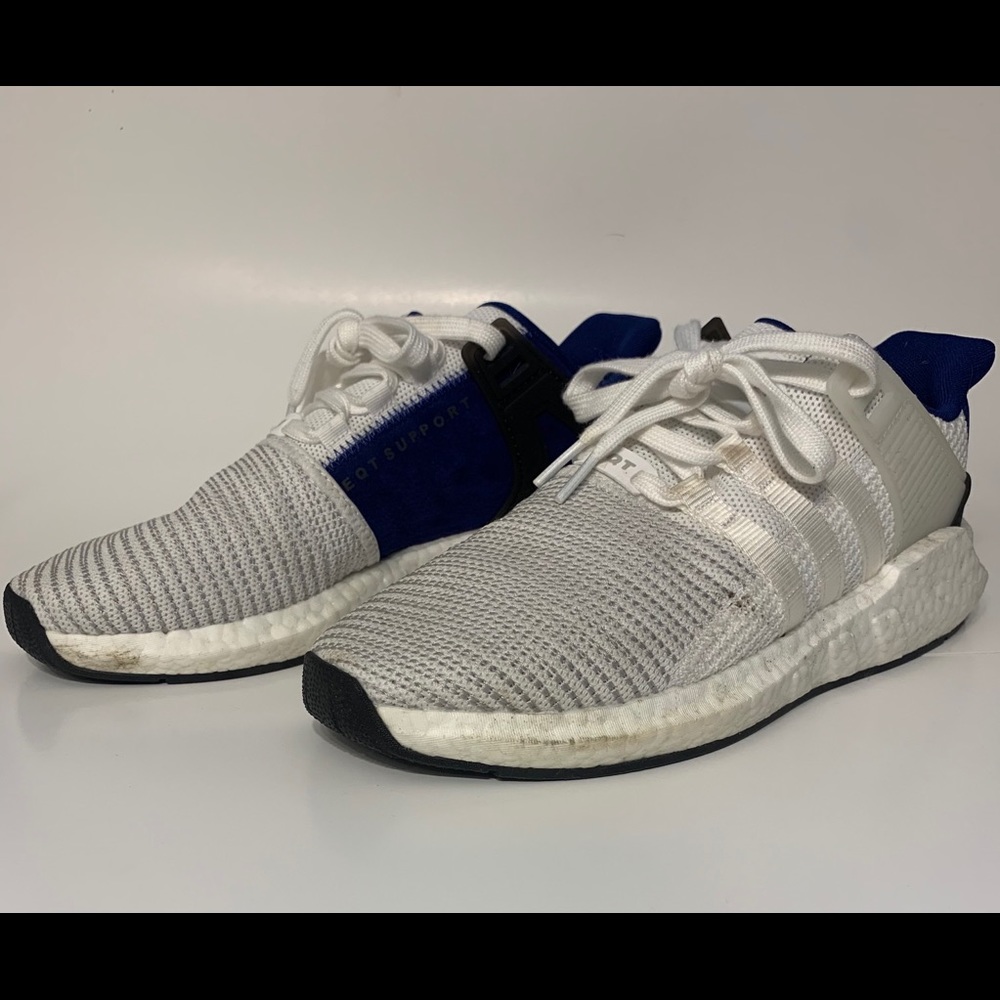 Size 10  Men’s-adidas EQT Support 93/17 Royal 2017